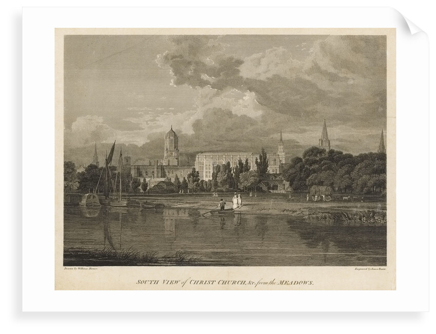 South view of Christ Church by William Turner