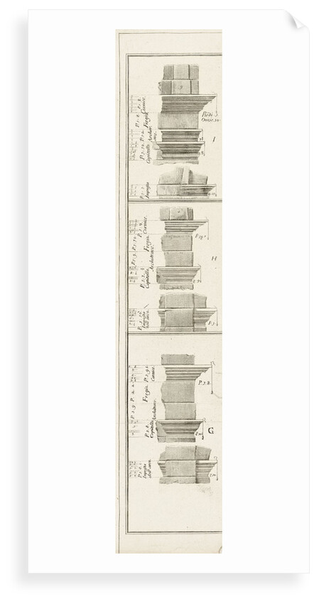 Illustrations of pillars by unknown