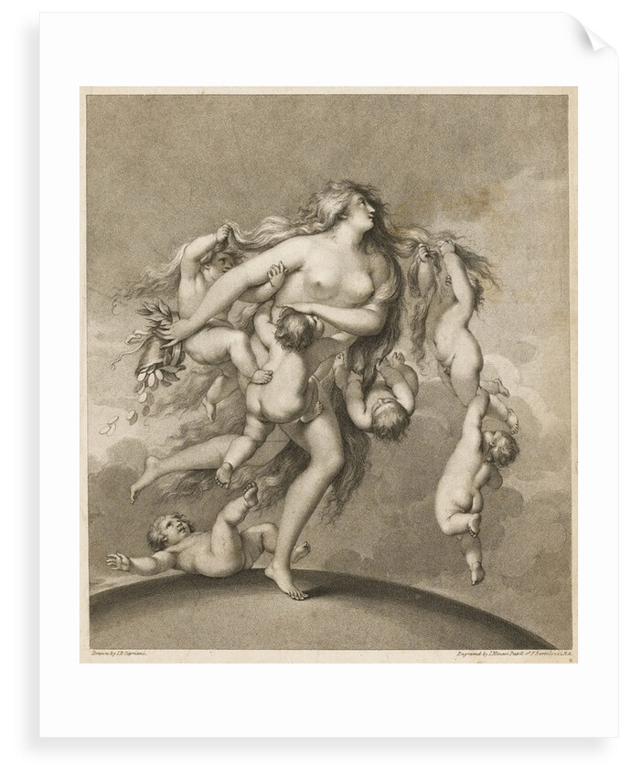 Allegory of fortune? by Giovanni Battista Cipriani