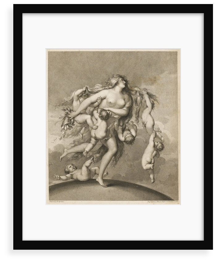 Allegory of fortune? by Giovanni Battista Cipriani