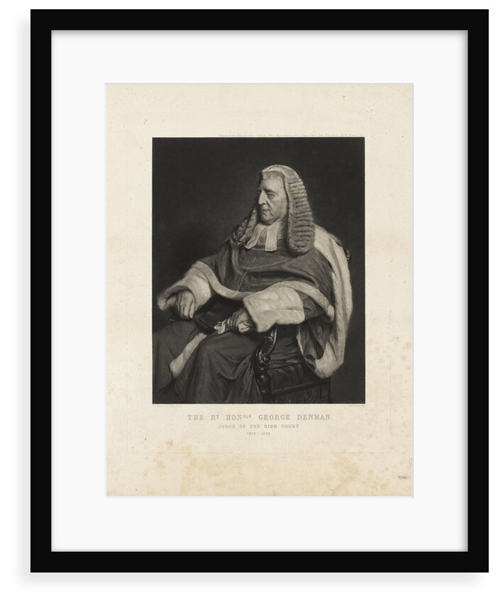 George Denman by Henry Tanworth Wells