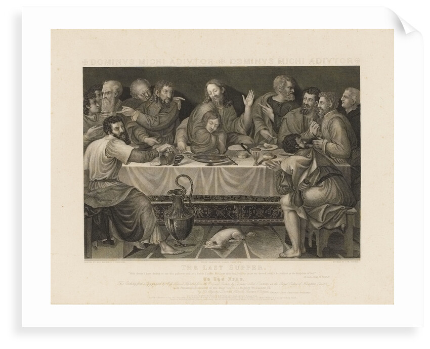 The Last Supper by Peltro William Tomkins