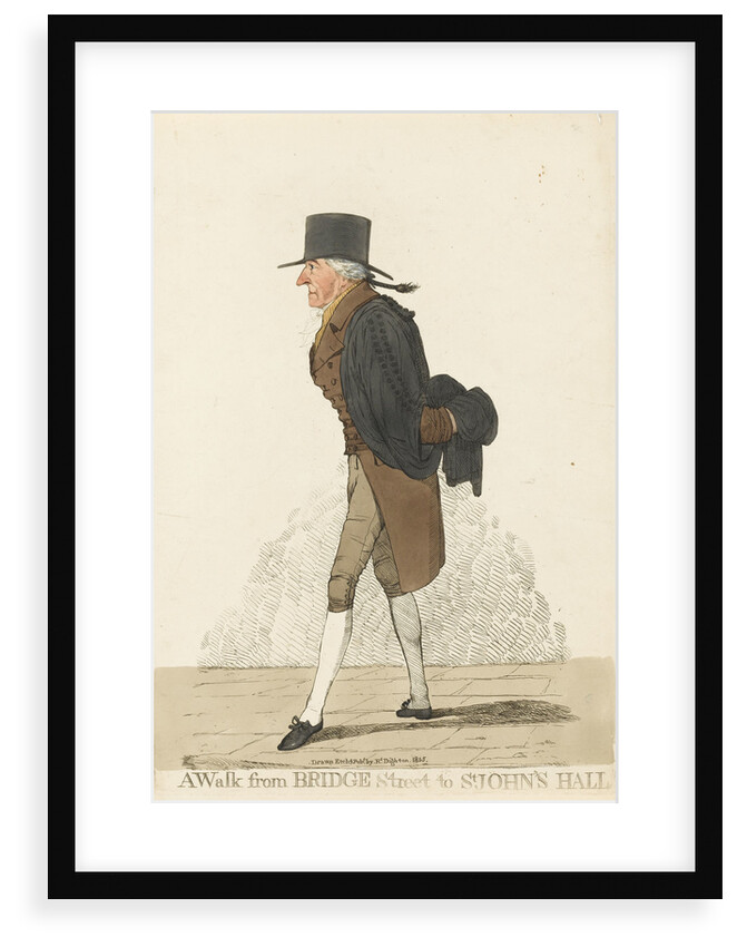 A Walk from Bridge Street to St John's Hall by Richard Dighton
