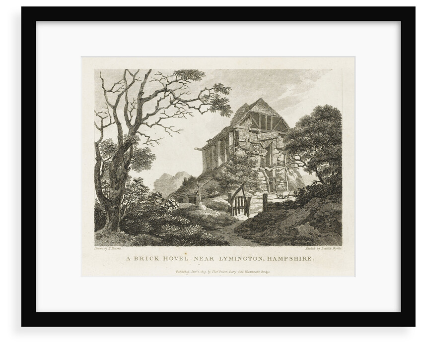 A Brick Hovel near Lymington, Hampshire by Thomas Hearne
