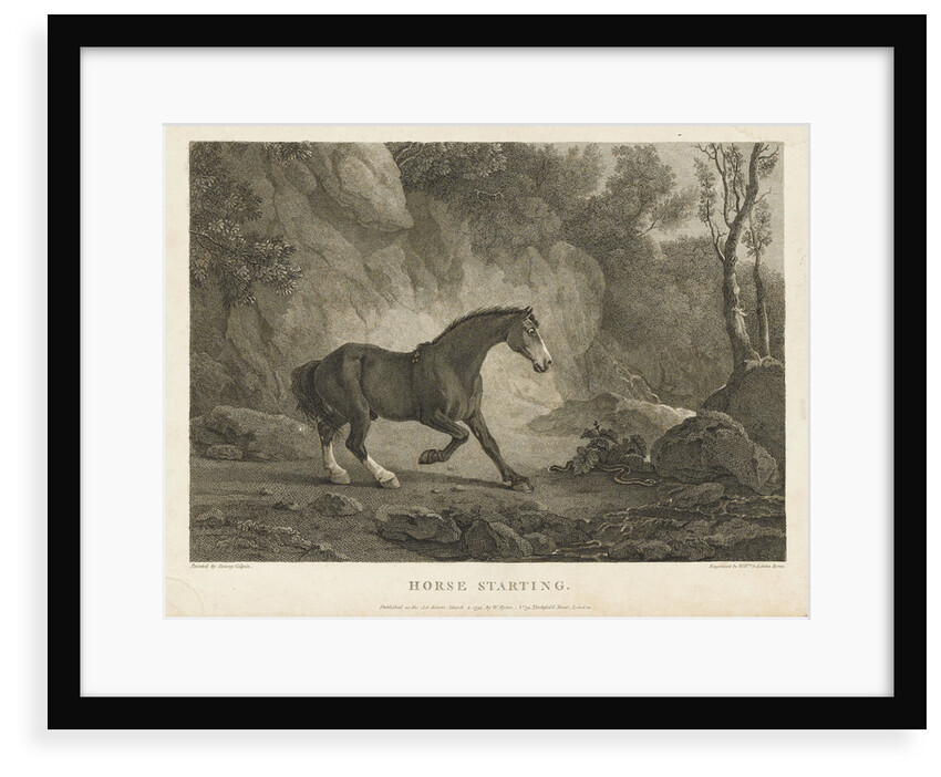 Horse starting by Sawrey Gilpin