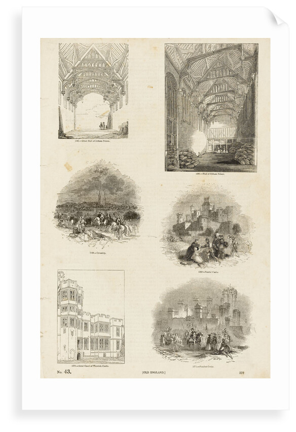 Page from Charles Knight's 'Old England: A Pictorial Museum' by Unknown