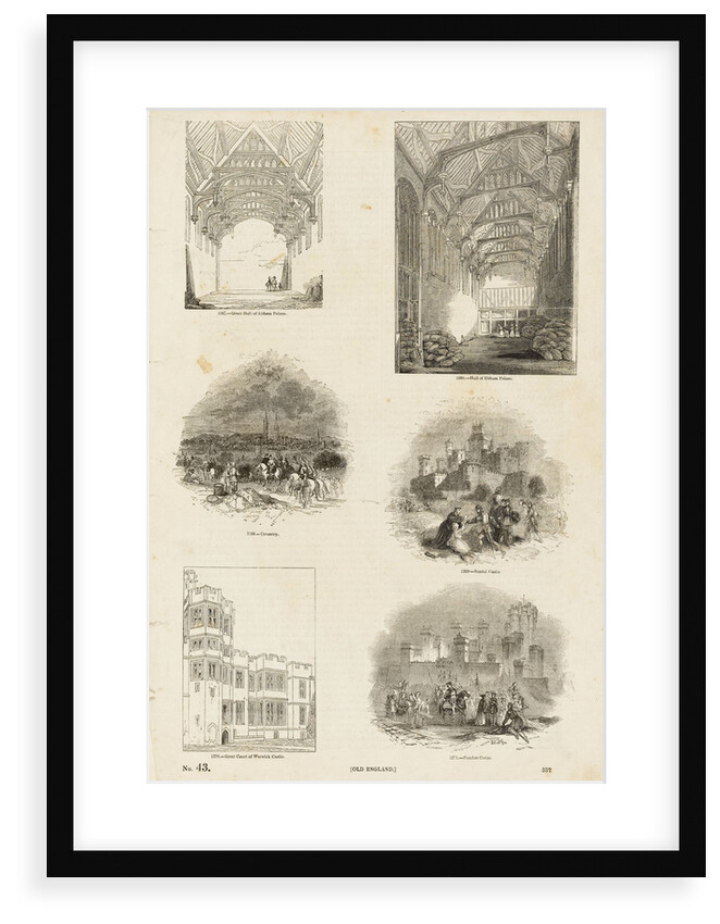 Page from Charles Knight's 'Old England: A Pictorial Museum' by Unknown