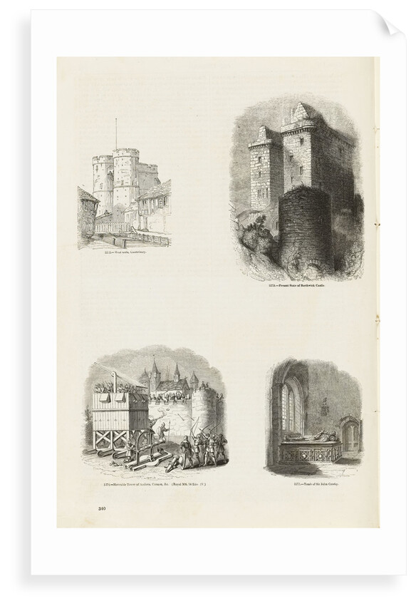 Page from Charles Knight's 'Old England: A Pictorial Museum' by unknown