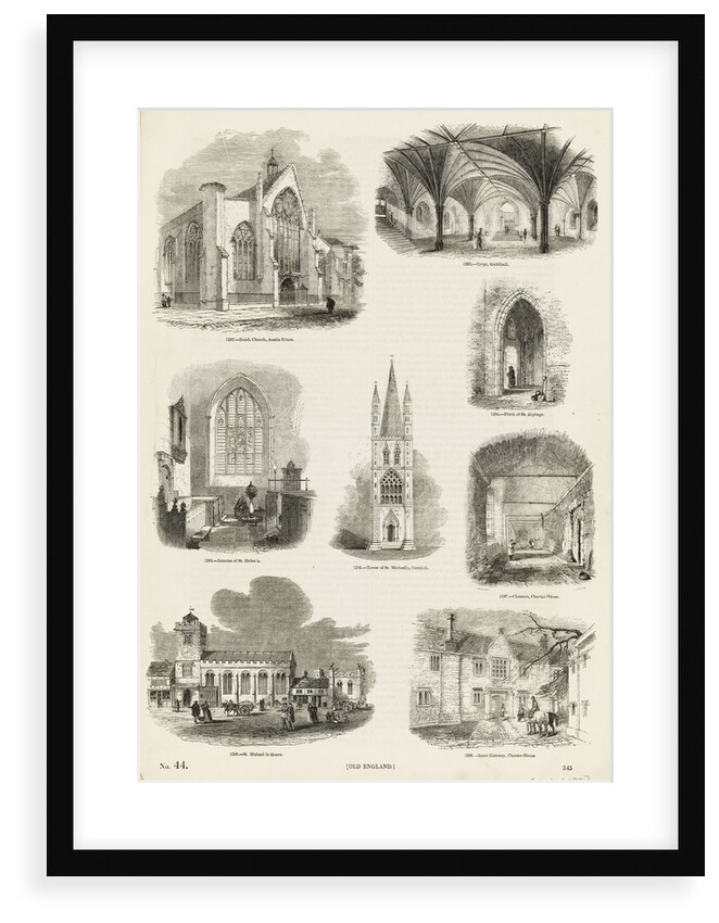 Page from Charles Knight's 'Old England: A Pictorial Museum' by Unknown