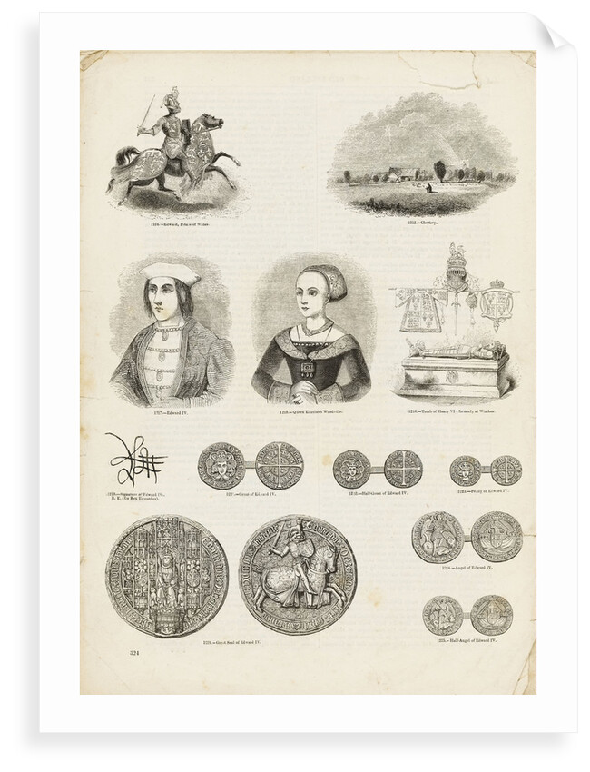 Page from Charles Knight's 'Old England: A Pictorial Museum' by unknown
