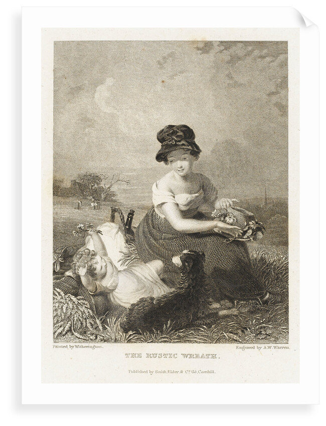 The Rustic Wreath by William Frederick Witherington