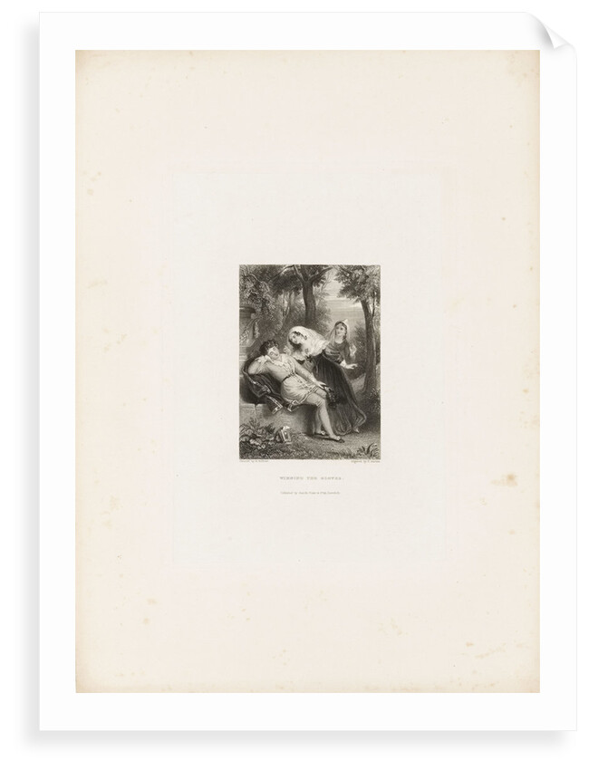 Winning the Gloves by Henry James Richter