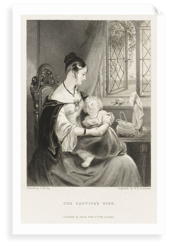 'The Captive's Wife', detail by Thomas Musgrave Joy
