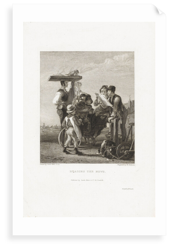 Reading the News by David avid Wilkie