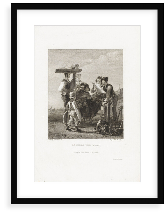 Reading the News by David avid Wilkie