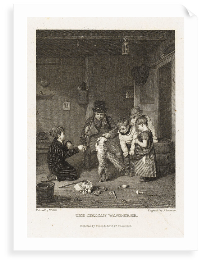 The Italian Wanderer by W. Gill