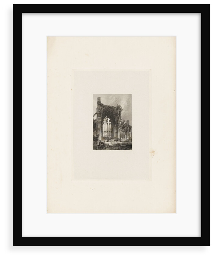 Ruins of a church by unknown
