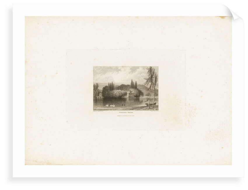 Virginia Water by William Daniell