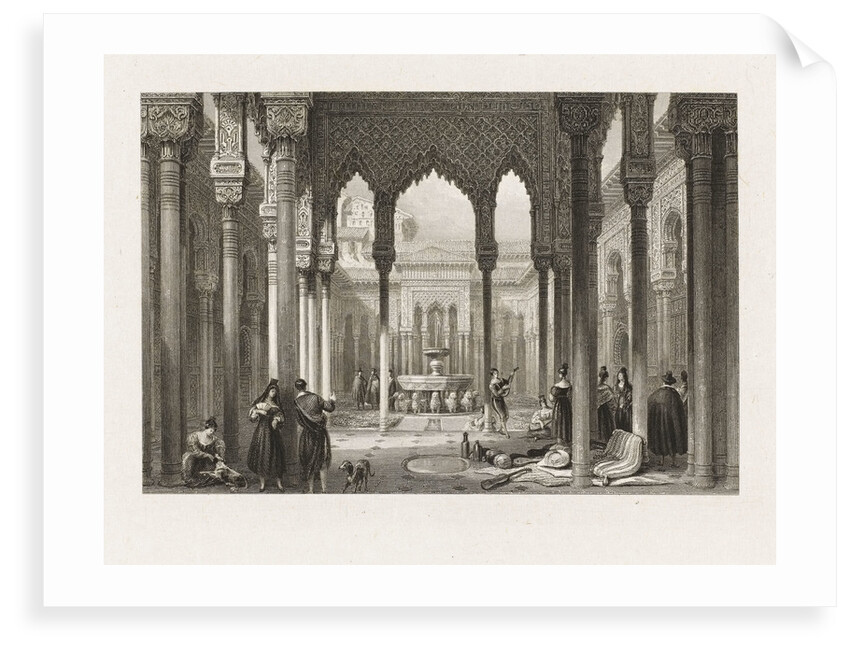 Court of Lions, Alhambra by unknown