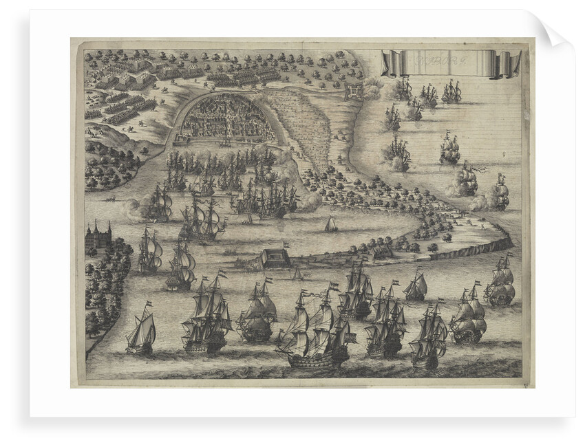 Nibourg: action between Danes and Swedes, 15 November 1659 by unknown