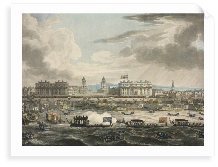 Funeral procession of the late Lord Viscount Nelson by Augustus Charles Pugin