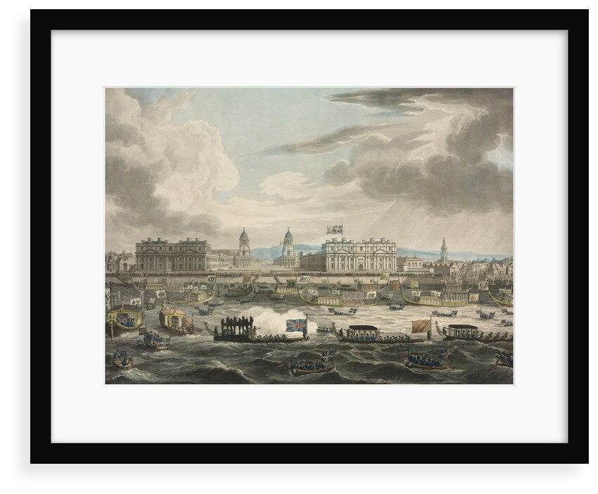 Funeral procession of the late Lord Viscount Nelson by Augustus Charles Pugin