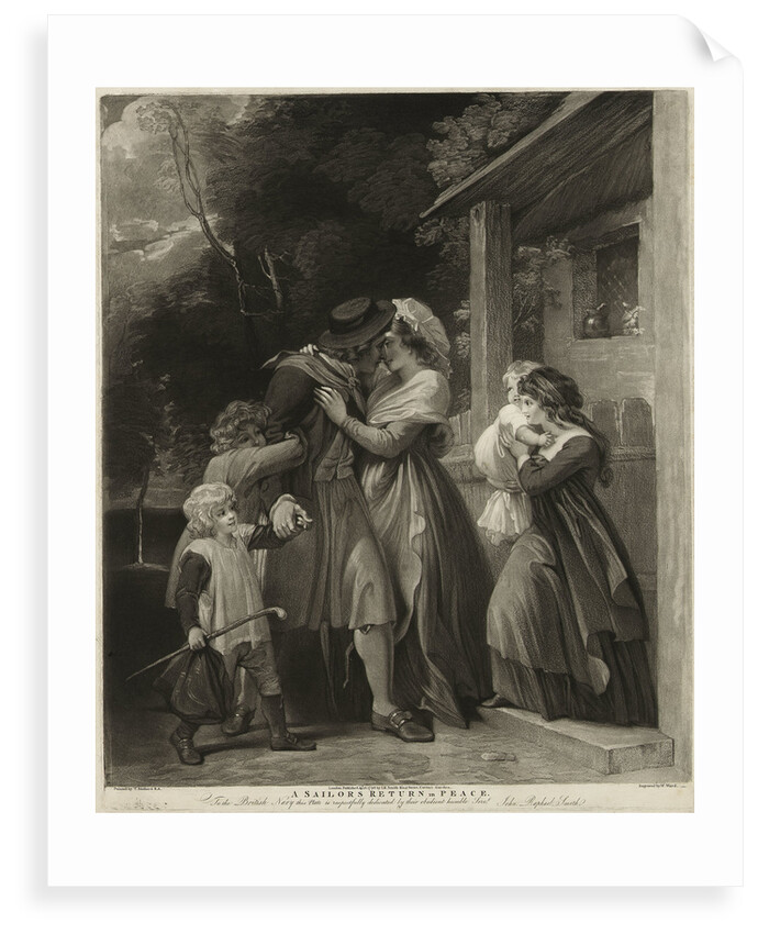 A sailor's return in peace by Thomas Stothard