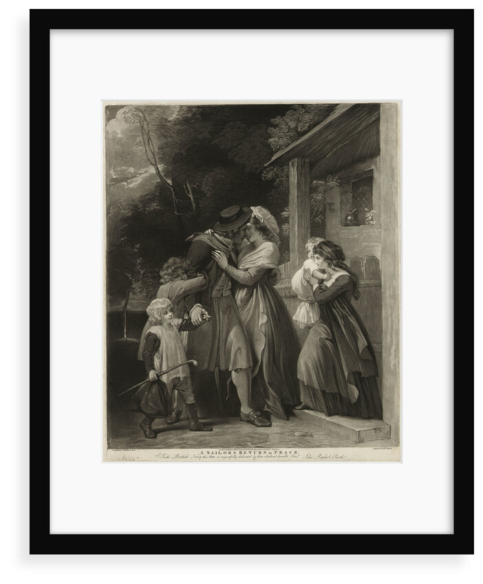 A sailor's return in peace by Thomas Stothard
