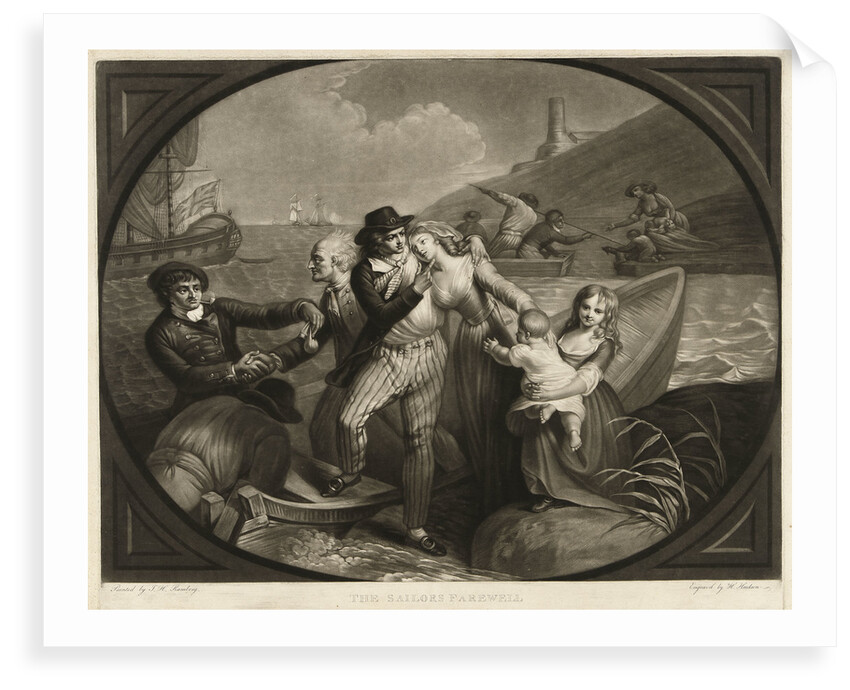 The Sailors Farewell by Johann Heinrich Ramberg