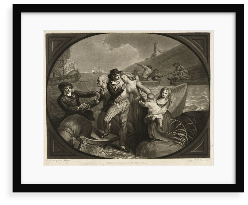 The Sailors Farewell by Johann Heinrich Ramberg