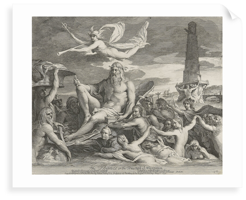 The Thames or the Triumph of Navigation by James Barry