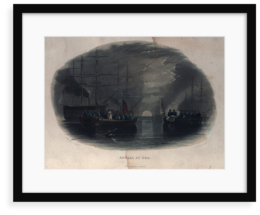 Burial at sea by James S. Virtue