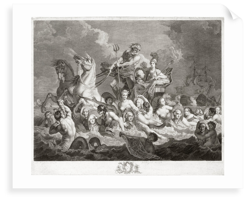 Triumph of Britannia by Francis Hayman