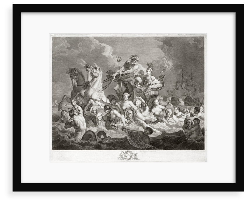Triumph of Britannia by Francis Hayman