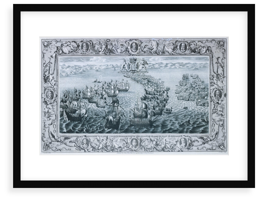 The Spanish Armada, 1588 by C. Lempriere