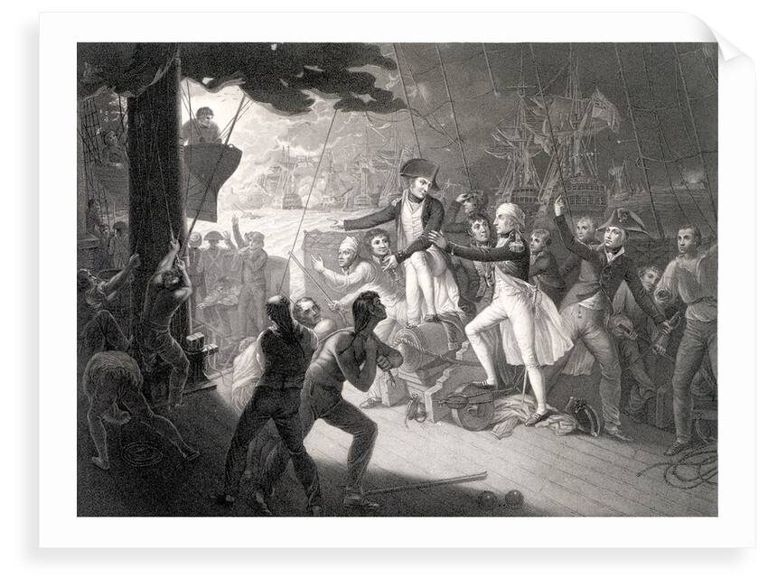 The Battle of the Nile, 1 August 1798 by Daniel Orme