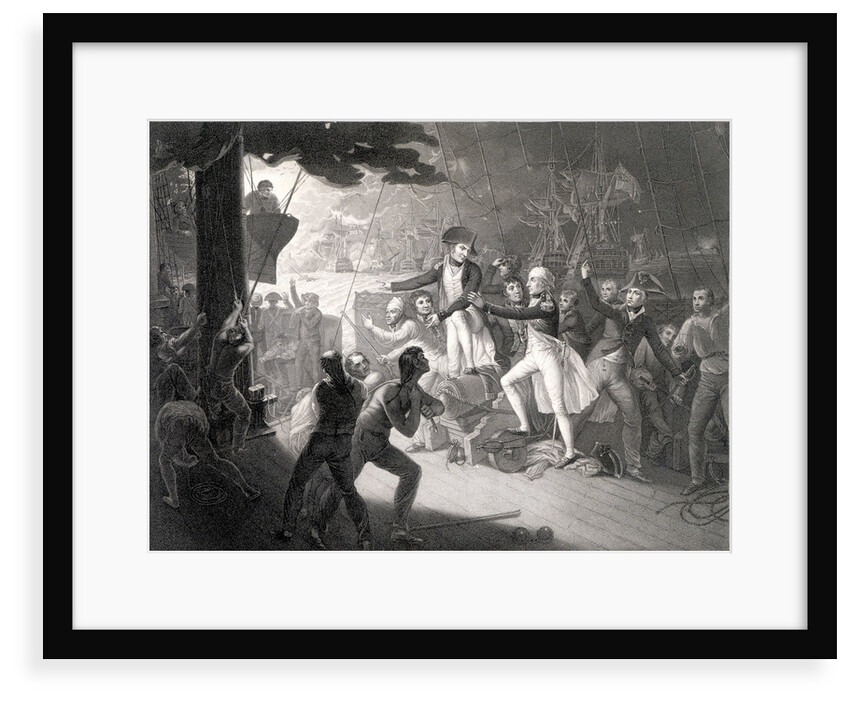 The Battle of the Nile, 1 August 1798 by Daniel Orme