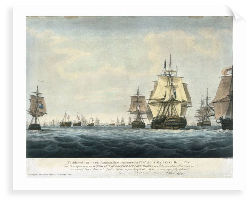 The Battle of Copenhagen by Nicholas Pocock