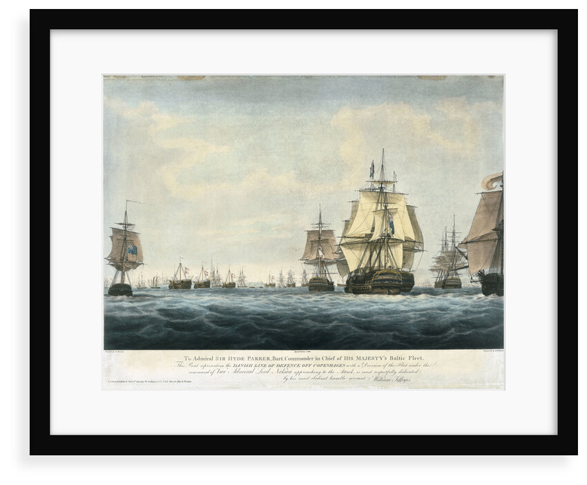 The Battle of Copenhagen by Nicholas Pocock