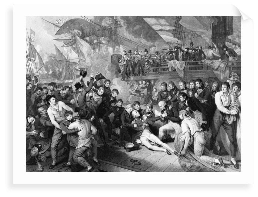 Death of Nelson by Benjamin West