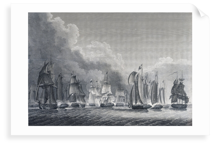 Battle on Lake Erie by Thomas Sully