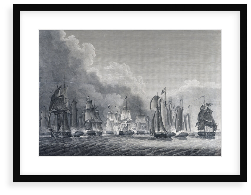 Battle on Lake Erie by Thomas Sully