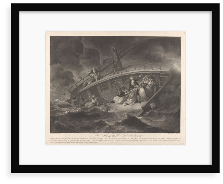 The Halsewell East Indiaman... was wreck'd off Seacombe by Robert Smirke