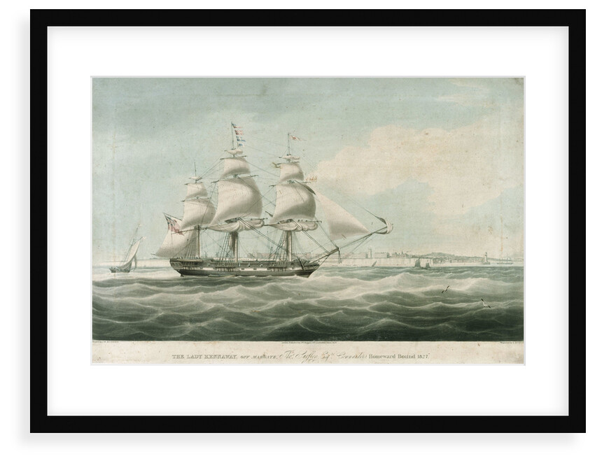The 'Lady Kennaway' off Margate by William John Huggins
