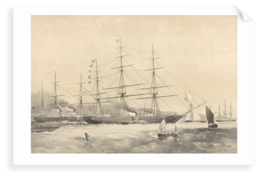 Clipper Ship 'Schomberg' (1855) by G.H. Andrews