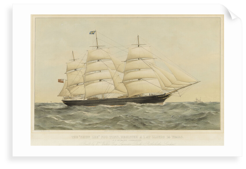 The tea clipper 'Shun Lee' by Thomas Goldsworth Dutton