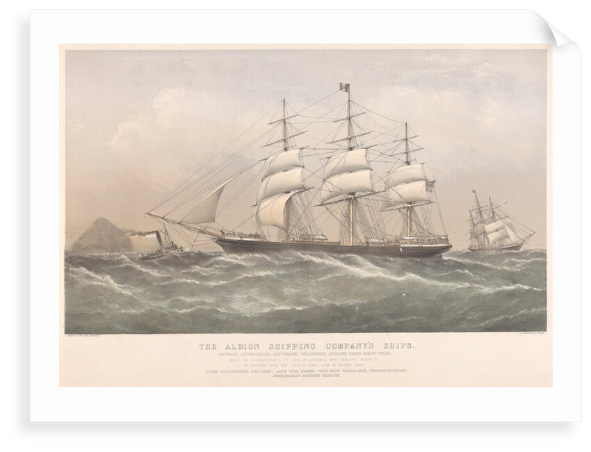 The Albion Shipping Company's Ships by William Clark and Thomas Goldsworthy Dutton