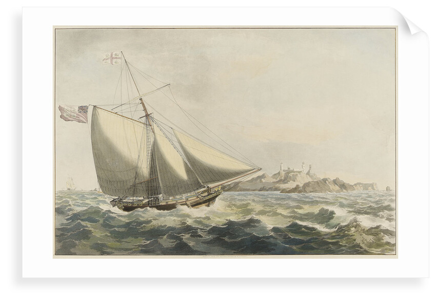 The Trinity yacht by William John Huggins