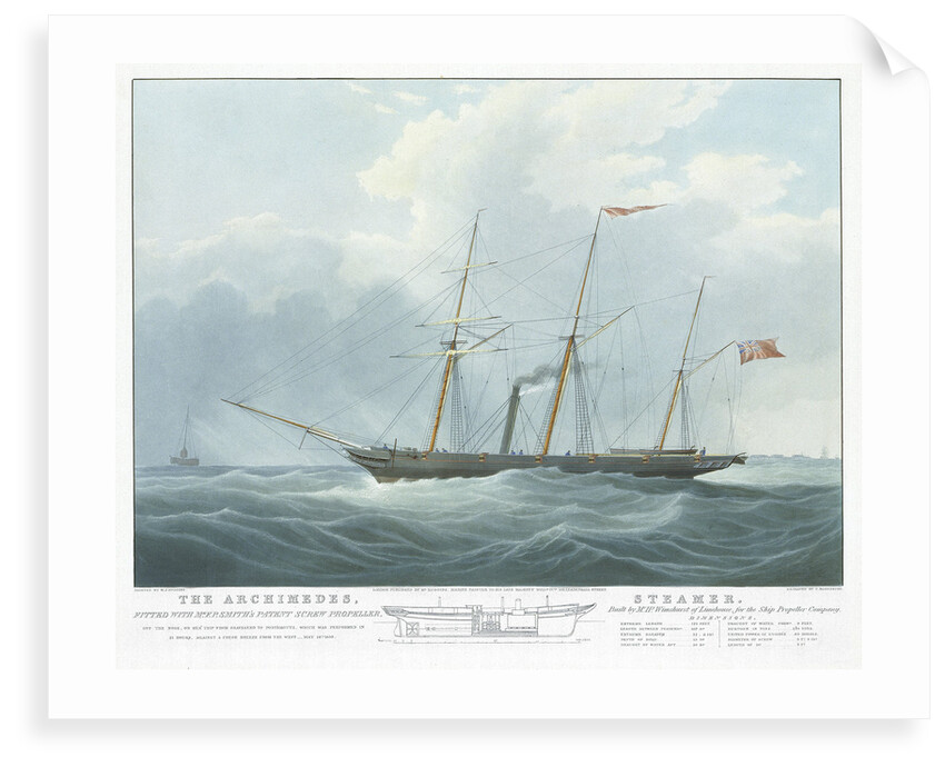 The 'Archimedes' by William John Huggins