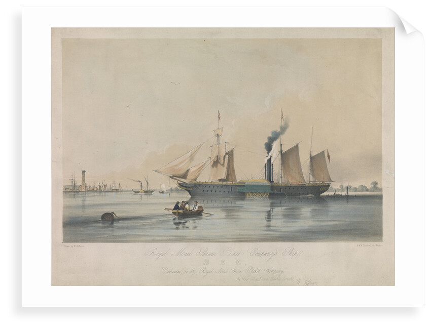 Royal Mail Steam Packet Company's ship 'Dee' by W. Jeffreson
